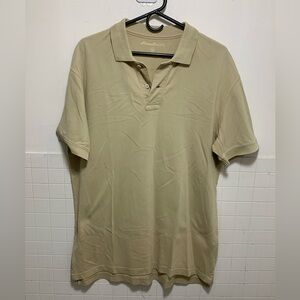 Eddie Bauer Men's Tan Polo Shirt